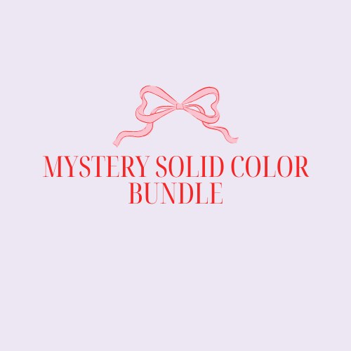 Solid Color Bundle (3 Sets of 10 Pieces)